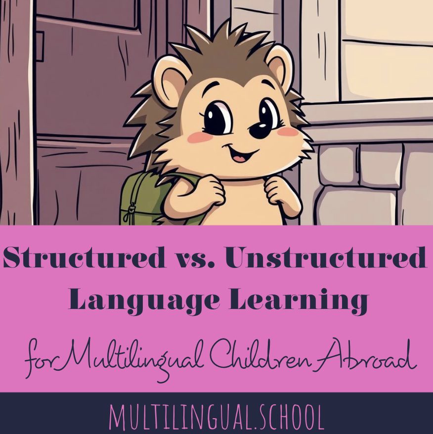 Curriculum Choices: Structured vs. Unstructured Language Learning for ...